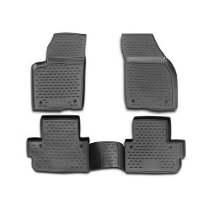 Volvo C30 Floor Mats - Omac - Rubber TPE - Black - '07-'13 Volvo C30 Floor Mats - Omac - Rubber TPE - Black - '07-'13